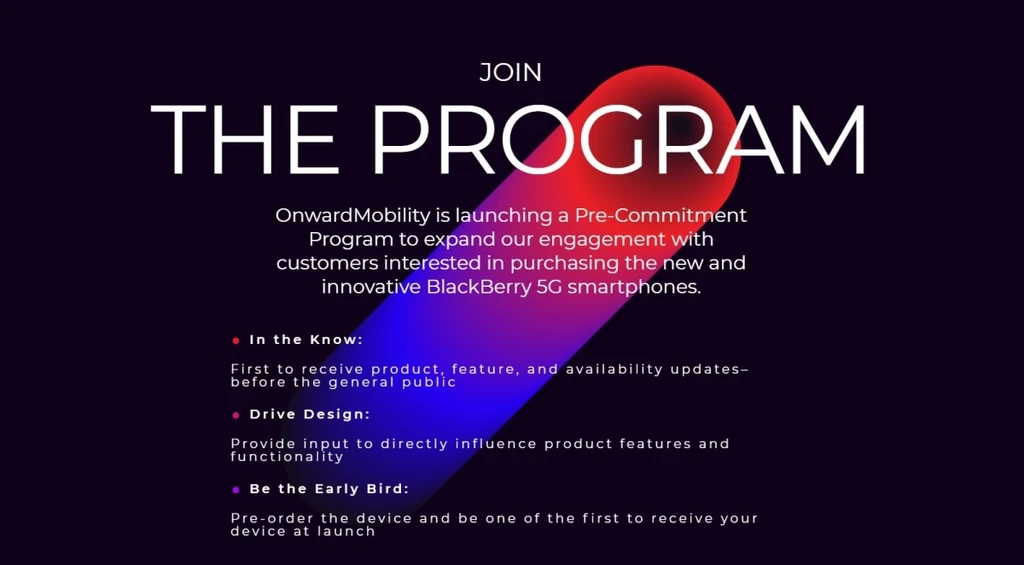 پیش برنامه کمپانی Onward Mobility